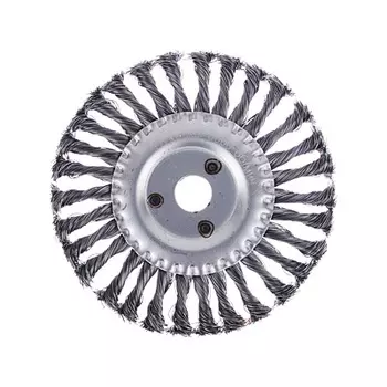 ЕРМАК Щетка металл. для УШМ175мм/22мм, крученая, дисковая