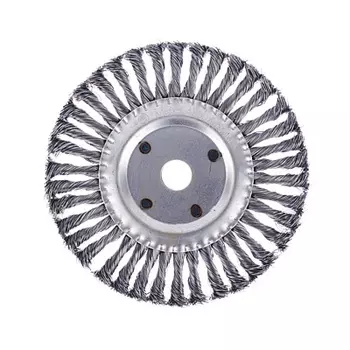 ЕРМАК Щетка металл. для УШМ200мм/22мм, крученая, дисковая