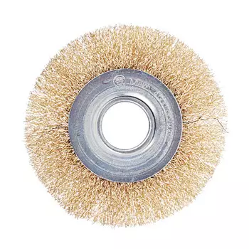 ЕРМАК Щетка металл. для УШМ 100мм/22мм, плоская