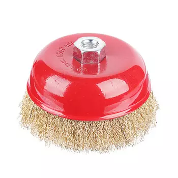 ЕРМАК Щетка металл. для УШМ 125мм/М14 (чашка)