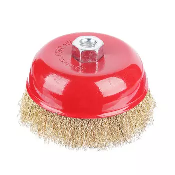 ЕРМАК Щетка металл. для УШМ 125мм/М14 (чашка)