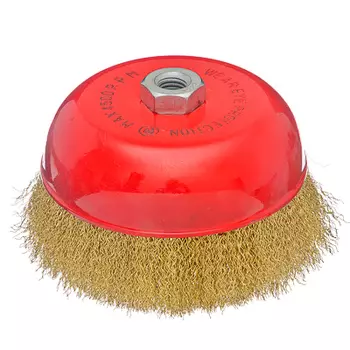 ЕРМАК Щетка металл. для УШМ 150мм/М14 (чашка)