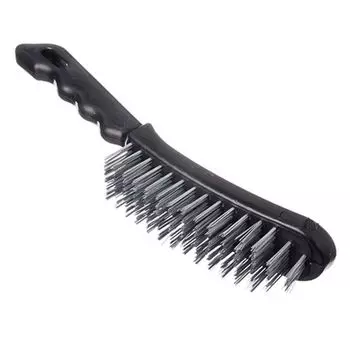 ЕРМАК Щетка металл. с пластик. ручкой, 6-и рядная