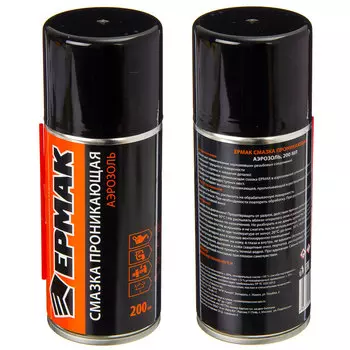 ЕРМАК Смазка проникающая, аэрозоль, 200мл