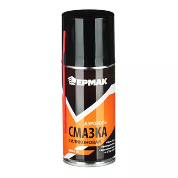 ЕРМАК Смазка силиконовая, аэрозоль, 210мл