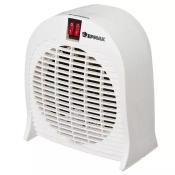 ЕРМАК Тепловентилятор ПРОМО-2016 (2 режима, 1000/2000Вт), термостат, защита от перегрева, спираль