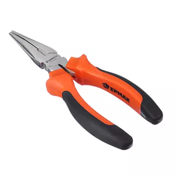 ЕРМАК Тонкогубцы с двухцветной ручкой 160мм (SL)