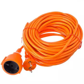 ЕРМАК Удлинитель силовой в мотке, 2х0,75 мм2, 15м