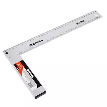 ЕРМАК Угольник столярный алюминиевый литой 350мм