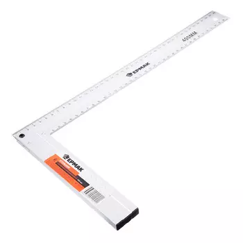 ЕРМАК Угольник столярный алюминиевый литой 400мм