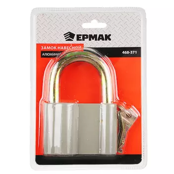 ЕРМАК Замок навесной алюм. 80мм арт.780