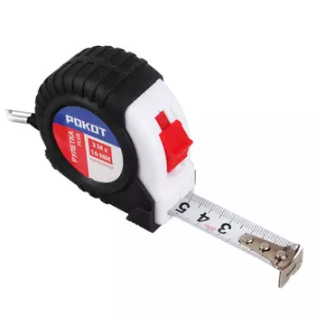 FALCO Рулетка карманная PLUS (3м х 16мм)