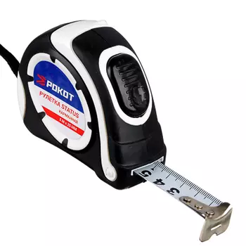 FALCO Рулетка карманная STATUS автостоп (5м х 25мм)