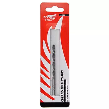 FALCO Сверло по металлу HSS 5мм, 1шт
