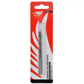FALCO Сверло по металлу HSS 6мм, 1шт