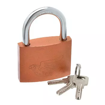 FALCO Замок навесной красный, 75мм