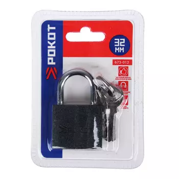 FALCO Замок навесной серый металл, 32мм