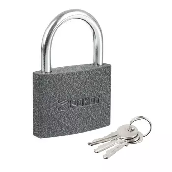 FALCO Замок навесной серый металл, 63мм