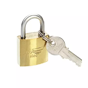 FALCO Замок навесной золотистый, 25мм