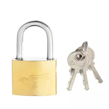 FALCO Замок навесной золотистый, 32мм