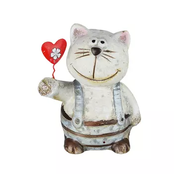 Фигурка керамическая, 7,5х5,5х10,5см, MILLIMI "Котейка"