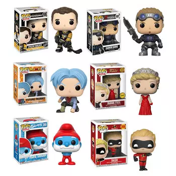 Фигурка коллекционная FUNKO POP, винил, 9,5см, 23 дизайна