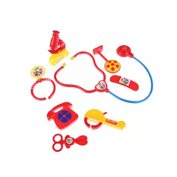 ФИКСИКИ Набор доктора в чемодане, 8 предм, пластик, 27х21х5см