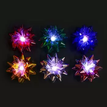 FNtastic Бантик LED, пластик, 9,5х6см, 6 цветов