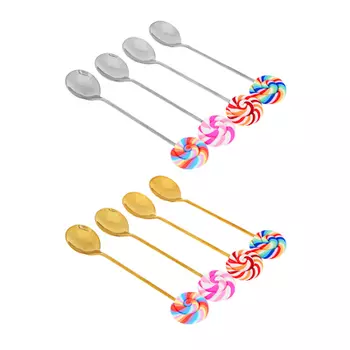 FNtastic "Вкусная ложка" с декором, нерж.сталь, 14 см, 3 дизайна