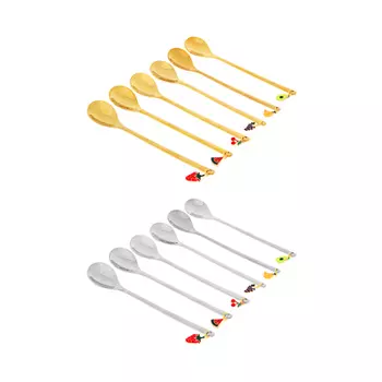 FNtastic "Вкусная ложка" с декором, нерж.сталь, 14 см, 5 дизайнов