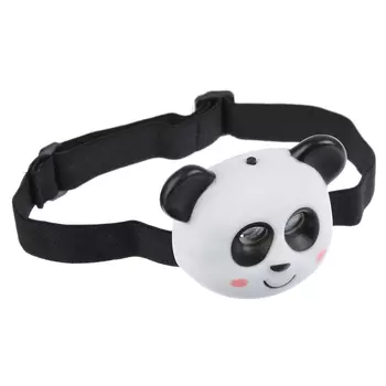 Фонарь налобный детский Панда 2 ярк. LED, 3xAAA, 7х6х3.5см