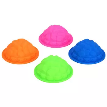 Форма для выпечки силиконовая, 12х6см, "Вкусняша" 4 цвета