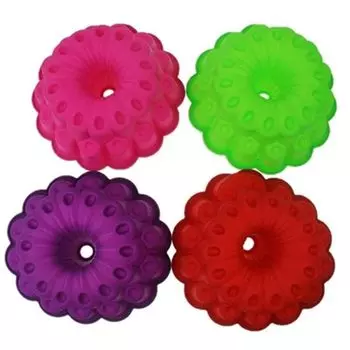 Форма для выпечки силиконовая, 24х9см, "Лилия"