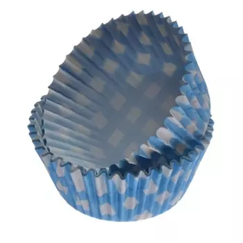 Формы для кексов/маффинов бумажные, d5 см, h3,2 см, 24шт, "Клетка"