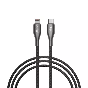 FORZA Кабель для зарядки Керамика, микс Type-C - Type-C/iP, 1м, 3А, быстрая зарядка QC3.0, 2 цвета