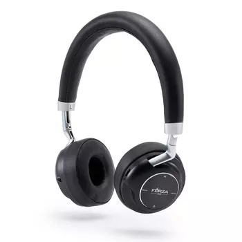 FORZA Наушники беспроводные накладные Classic, 3.7В/400мАч, BT: 5.0, алюм. корпус, кожаное оголовье