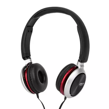 FORZA Наушники проводные накладные, поворотные, кабель 120см, металлик, пластик, 4 цвета