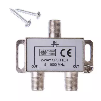 FORZA Сплиттер антенный, 2 выхода, 5-1000 МГц