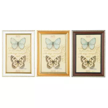 Фоторамка, 10х15см, пластик, 3 цвета, арт.2903-35