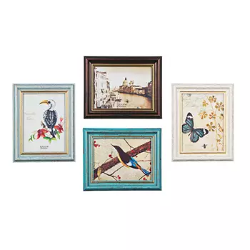 Фоторамка, 4 цвета, 15х20 (24х19,5 см), пластик, арт. 25-3