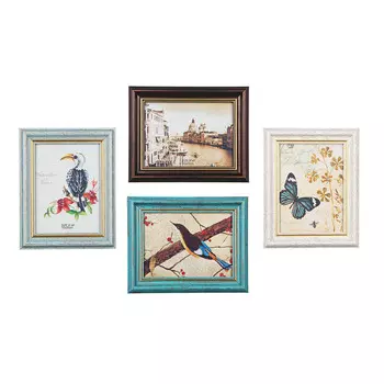 Фоторамка, 4 цвета, 15х20 (24х19,5 см), пластик, арт. 25-3