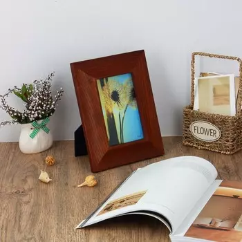 Фоторамка, дерево, 10х15 см, арт 29