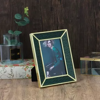 Фоторамка, металл, 10х15 см, арт 21/1