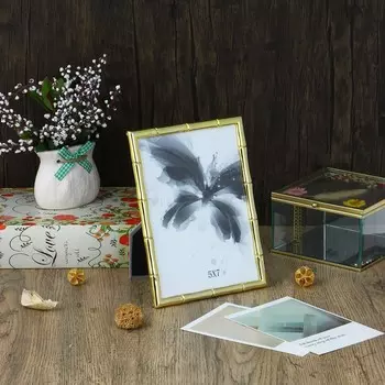 Фоторамка, металл, 13x18 см, арт 9/1