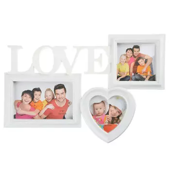 Фоторамка пластик, на 3 фотографии, 36х25,5х2см, арт.22-07