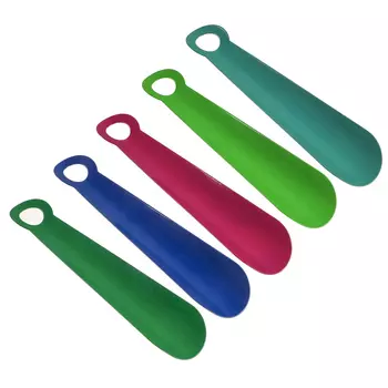 ФУКС Ложка для обуви металлическая цветная 20см