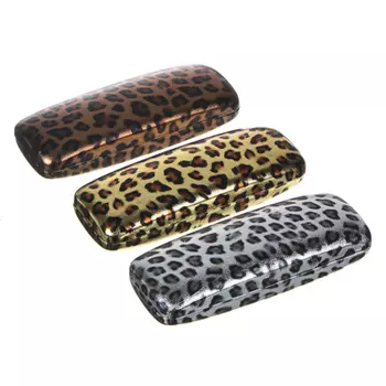 Футляр для очков, ПУ, сплав, 15,3х5,7см, 3 цвета, ЧО20-06