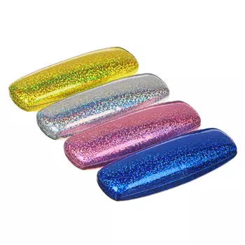 Футляр для очков, ПУ, сплав, 16х5см, 4 цвета, ЧО20-03