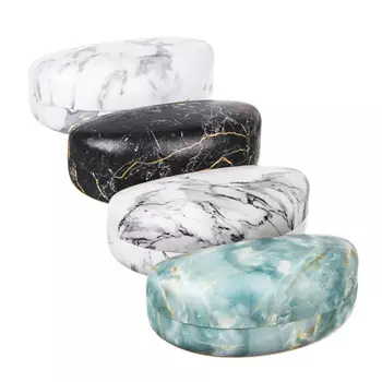 Футляр для очков, ПУ, сплав, 16х6,8см, 4 цвета, ЧО20-07