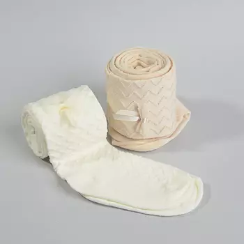 GALANTE Колготки детские с бантом 80% хлопок, 15% полиамид, 5% спандекс, р-ры 104-146см, 2цв.